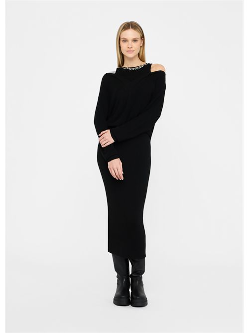 Abito in maglia con ricami gioiello LIU JO | MF5161MA85Q/22222